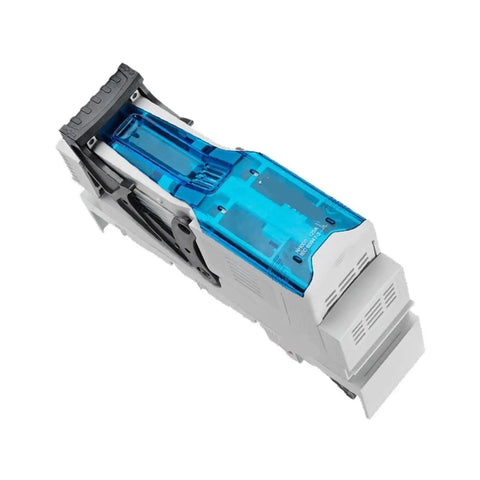 High Current QCB NH000 125 Amp 690 Volt IEC 60947 Three Wire Switch With Cartridge Fuses For Industrial Control Panels, angled view