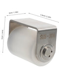 Beefy 304 Stainless Steel Gate Roller With Bracket U Groove Wheel For Boat Trailer And RV Trailers Sliding Doors Nylon Wheel Caster With Fixed Pulley Option Built To Last
