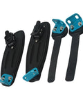 Adjustable Foot Strap For Electric Skateboards With Easy Install Buckle And Rubber Nylon Fixing Band, Durable Blue Version