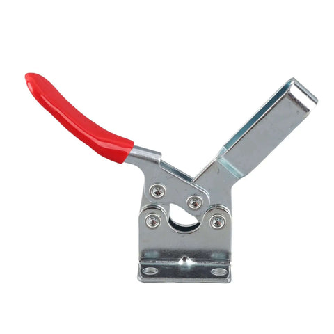 Horizontal Toggle Clamp in Carbon Steel with Electroplated Rust Proof Finish for Workbench Woodworking Welding and Stone Cutting Built to Last