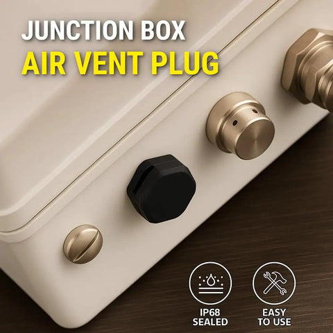 Top Shelf M12 Waterproof Breather Plug With O Ring For Junction Boxes And Outdoor Electrical Enclosures Built Tough To Handle Heavy Rain And Dust Without Breaking A Sweat Pair on junction box.