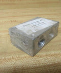Bosch Rexroth AG Connection Plate PN 2 825 503 022 sealed in original packaging on wooden surface