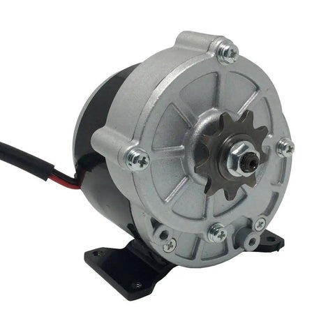 36V 350W DC Electric Tricycle Motor For DIY Builds 300 RPM With 9 Tooth Sprocket Fits MY1016Z3 Great For E Bike Projects And Trike Conversions Durable High Torque Drive For Smooth Acceleration And Easy Install