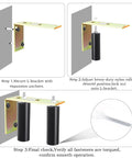 Installation steps of Six Inch Gate Roller Guide For Sliding Gates With L Bracket Universal Adjustable Heavy Duty Sliding Gate Rollers Black Gate Kit