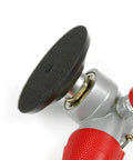 Close-up of 4 Inch Pneumatic Wet Stone Polisher With Water Feed For Marble And Granite, featuring adjustable speed air sander pad.
