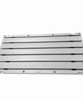 24 Inch By 12 Inch By 0.8 Inch Aluminum T Slot Plate For Machine Tool Tables Anodized 6061 Aluminum T Slot Fixture Plate With Three Mounting Options Drilled Holes Bolts Or Clamp Built In Press Notch For Vacuum Suction Built For Real World Shop Use.