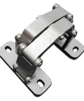 Heavy Duty Hidden Door Hinge Built Tough For Fire Hydrant Boxes And Pipe Wells Rock Solid 304 Stainless Steel Hardware supporting 250kg, close-up view.