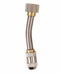 High Pressure Water Hose Nozzle With Metal Sprayer Connector for Portable Steam Cleaners and Outdoor Gardening, stainless steel