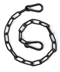 Stainless Steel Gate Chain Lock 20 Inch With Dual Carabiners Weatherproof Gate Link Chain for outdoor fences and enclosures