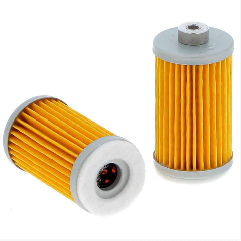 Air Filter Element Replacement 317900 For Vacuum Pumps DLT 15, VLT 15, KLT 15, OEM-Quality, shown in yellow pleated design.