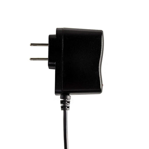 9V 300mA Power Supply For Electric Guitar Effects Pedals With Tip Negative 5.5mm X 2.1mm Barrel Connector in black plastic housing