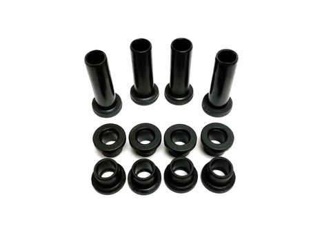 Arctic Cat ATV A Arm Bushing Kit Full Set Replacement For OEM 0403-409 0403-081 showing 12 black bushings in a set