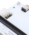 Close-up view of Legit Lightning Fast External GPU Docking Station Featuring Hella Quick USB4 Connectivity and PCIe 16X slot.