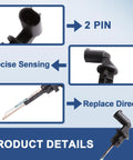 BMW Coolant Liquid Level Sensor Replacement For 1995 To 2003 525i 528i 530i 540i 740i 740il 750il 840Ci And Other E Series Vehicles