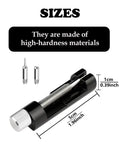 Watch Band Link Removal Kit With Pin Remover And Double Ended Punches For Sizing Straps Hammer Tools For Easy Bracelet Adjustment
