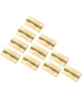 Beefy Rotating Concealed Cabinet Hinges Set, 10 Pcs Mini Door Hinges, 30x21mm, displayed in a triangle arrangement