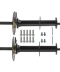 Beast 72V 1500W Electric Brushless Differential Motor With 40 Inch Rear Axle Shaft Kit and 4 Stud Wheel Hub
