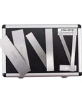 10 Piece Premium Pro Grade Parallel Gauge Set One Eighth Inch By Six Inch With Aluminum Case, High Precision Machining displayed.