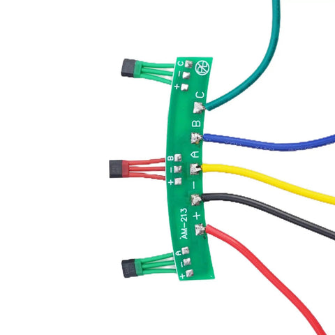 Green high-precision PCB with wires for Hall Sensor Board Replacement For Electric Bikes And Scooters, 213 Hall N41 4601