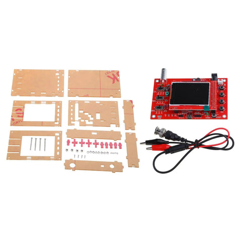 Pro Grade Digital Oscilloscope Kit With 1Msps Real Time Sampling, 12 Bit Resolution, ARM Cortex M3 Core, 2.4 Inch TFT Display components.