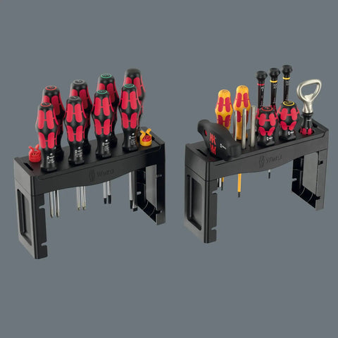 Advent Calendar 2025 For Tool Nerds And Gearheads 28 Piece Screwdriving Kit Featuring 18 Screw Profiles And Two Versatile Storage Racks