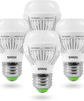 60W Equivalent LED Light Bulbs Save Big On Power, 900 Lumens, 9W, Ceramic Technology, 5000K Daylight, E26 Base, 4 Pack