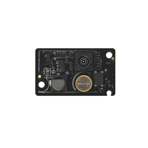 Front view of the Solid State Lidar Sensor SSL-20L For Indoor And Outdoor Obstacle Avoidance, 24 Hz Scan, compact black design.