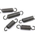 Rock Solid Heavy Duty Extension Spring Forged From Premium Spring Steel For Superior Tensile Strength And Reliable Elasticity Ideal For Auto Fixes And Diy Builds Featuring Five Mm Wire Diameter Thirty Two Mm Outer Size And Five Hundred Mm Length showing multiple springs.