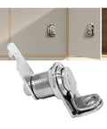 Durable Cabinet Cam Lock With Padlock Compatibility For Lockers And File Cabinets Zinc Alloy Construction Built Tough
