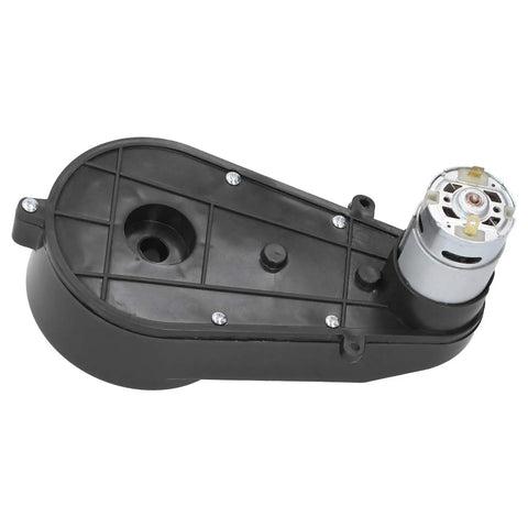 Side view of 24V High Speed 18000RPM RS555 Motor Gearbox Upgrade For Kids Ride On Toys Replacement Drive Engine