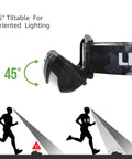 Rechargeable LED Headlamp With Five Modes For Camping And Hiking, ultra bright 300 lumen, 45° adjustable design, IPX4 waterproof
