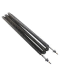 Heavy Duty 4000W Round Fin Heater With Spiral Heating Element And Hella Durable Stainless Steel Build For Ovens And Electric Stoves Delivering Serious Hot Air Performance Daily, showing spiral wire design.