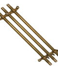 Sturdy Adjustable Stair Rods In Vintage Brass Hold Carpets Secure With Non Slip Design For Elegant Runner Installation Kits With Brackets And Screws, 5/8 inch rods