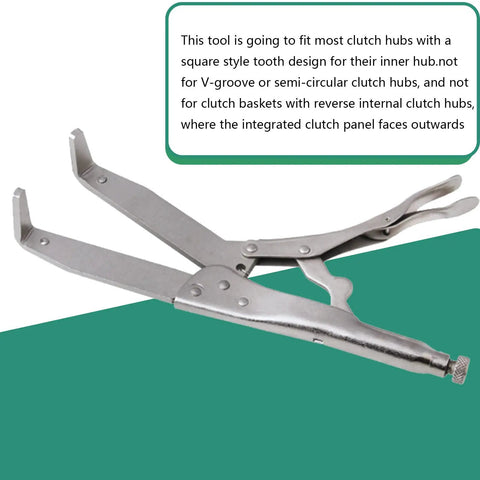 Universal Motorcycle Clutch Flywheel Holding Tool Engine Repair Fixture with steel grip for clutch hub maintenance.