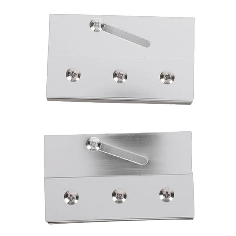 Frameless Shower Door Top Roller Bracket With Three Quarter Inch Bearing Roller Aluminum Frame For Quarter Inch Glass Panels Chrome Plated Finish Delivers A Smooth Sliding Motion And Easy Adjustments For Tough As Nails Shower Enclosures. chrome shower door bracket set