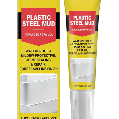 No Sweat Quick Dry Heavy Duty Ceramic Sealant For Bathroom Kitchen Window Door Repair Fast Curing Waterproof Filler Easy Apply sleek yellow tube design.