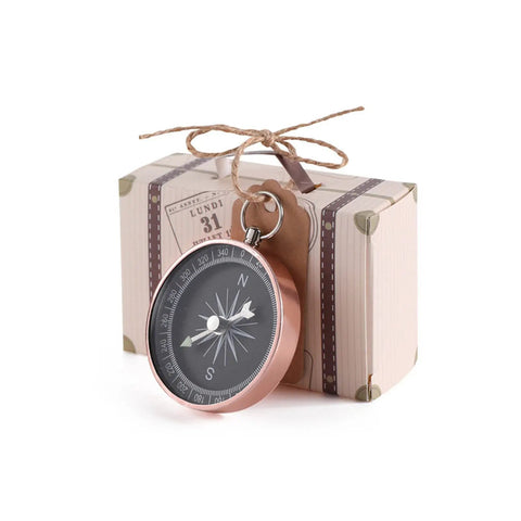 50 Pack Candy Boxes With Compass Gift Sets For Weddings Parties Valentines Day Sweets Chocolates Treats Dope Gold Rose Gold Finish Two Colors Included Party Favor Supplies