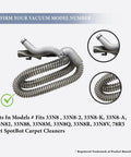 Replacement Hose Attachment Assembly For Spot Bot Vacuum Cleaner Easy Install Snap In Compatible With 33N8 Series Models