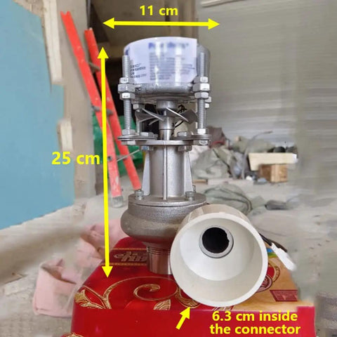 300W Micro Hydroelectric Generator For Off Grid Power Portable Water Turbine with natural drop design and copper winding