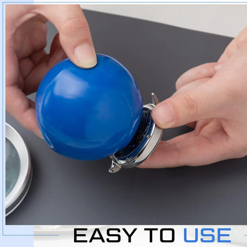 Using All In One Six Piece Watch Cleaning Kit With Putty And Dust Cover Air Blaster Cushion Case Opener Ball Repair Mat And Pivot Tool