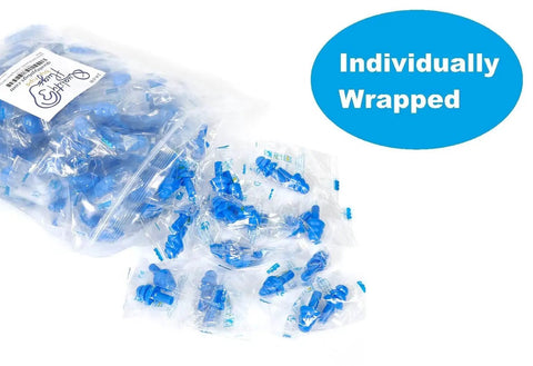 Soft Reusable Silicone Ear Plugs For Swimming Sleeping And Concerts With Individually Wrapped Waterproof Ear Protection