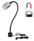 10W Magnetic LED Work Light With Flexible Gooseneck And Magnetic Base 1000 Lumen 6500K White Light For Workbench and Grill