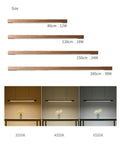 Modern Wood LED Pendant Lights Minimalist Wooden Hanglamp for Bedroom Dining Room Study Office Bar Luminaire Suspension sizes.
