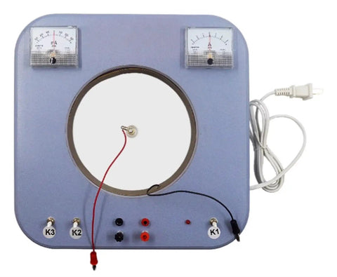 Hands On Lorentz Force Demonstrator For Electron Beam Experiments, Magnetic Field Physics Lab Equipment front view