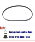 Bread Maker Replacement Belt For Bread Machines 537mm 179 Tooth with spring steel circlip and motor drive gear