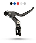 Genius BMX Short Reach Brake Lever With Lock On Clamp Adjustable Reach For Precision Control And Safety in black angle view