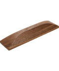 Walnut Wood Finger Pull Handle, 3.8 Inch Hole Distance, Solid Drawer Pull, Set of 4, Natural Walnut, Smooth Finish