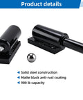 Beefy 7 Inch Barrel Gate Hinges Weld On Set Heavy Duty For Swing Gates And Trailer Ramps Matte Black 6 Pack 900 Lb Capacity