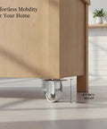 Turn Heavy Furniture Into Mobile Workstations With Durable Polyurethane Caster Wheels On Flat Mount Bases 4.9 Inch Height