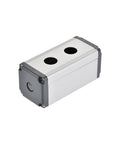Dual Hole 16mm Aluminum Push Button Station Box With PG7 Cable Gland Heavy Duty Enclosure for DIY Electrical Projects